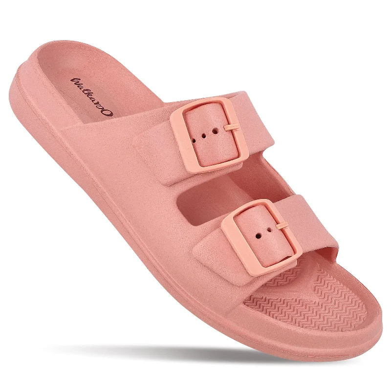 Walkaroo Womens Flip Flop  - WC4865 Peach