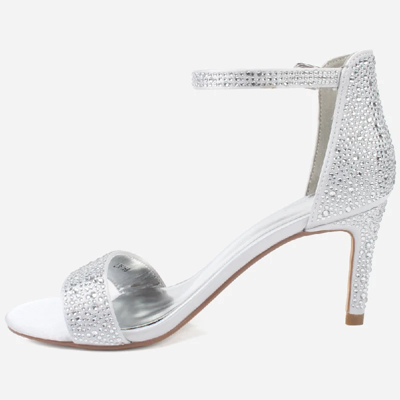 Womens ""ASHLEY"" Embellished Party Sandals