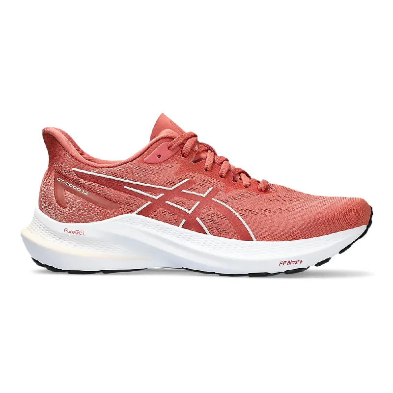 Women's Asics GT-2000 12, Light Garnet/Brisket Red, 10.5 B Medium