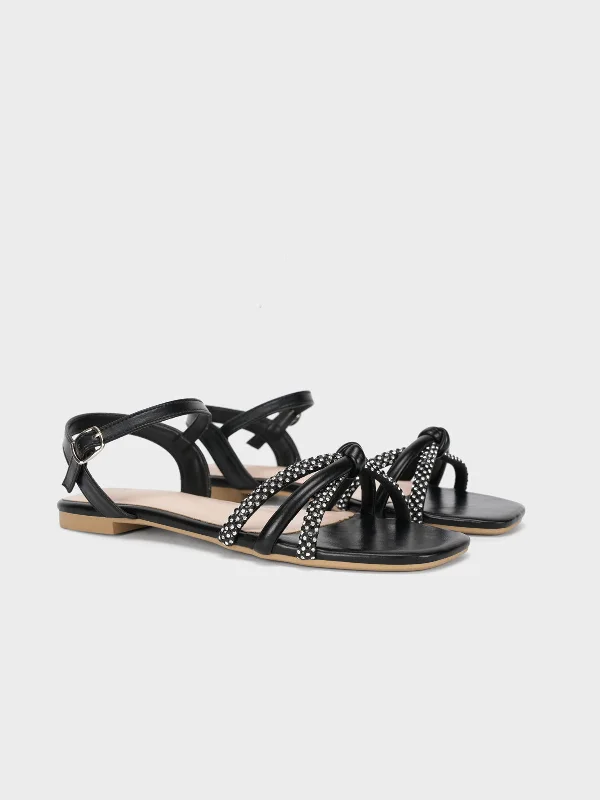 Women's ""PACO"" Crossover Summer Flat Sandals