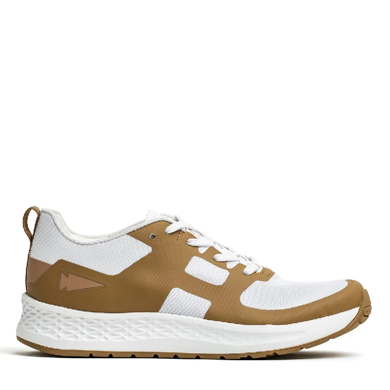 Women's Rough Runners - White + Speed Tan + Dark Tan