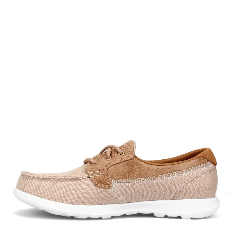 Women's Skechers Performance, GOwalk Lite Coral Boat Shoe - Wide Width