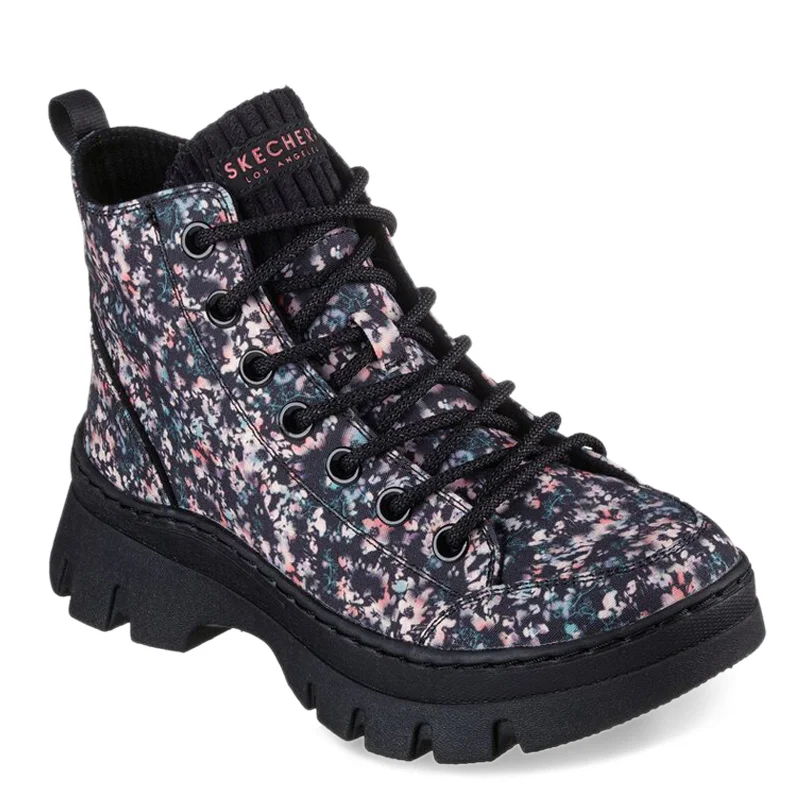 Women's Skechers, Roadies Surge - Lotsa Flowers Boot