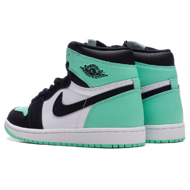 Air Jordan 1 Retro High OG - White/Black/Green Glow