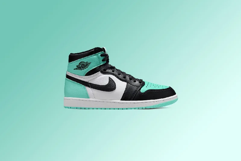 Air Jordan 1 Retro High OG - White/Black/Green Glow