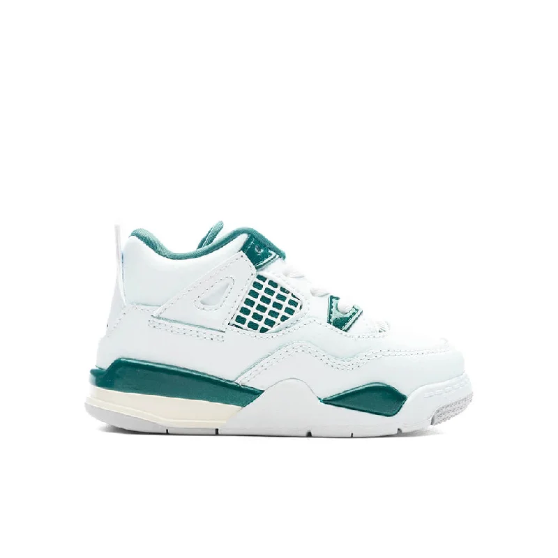 Air Jordan 4 Retro (TD) 'Oxidized Green' - White/Oxidized Green/White