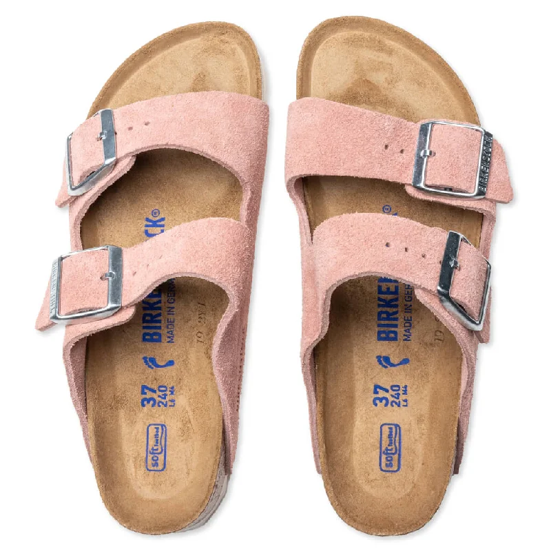 Women's Narrow Arizona Soft Footbed - Pink Clay