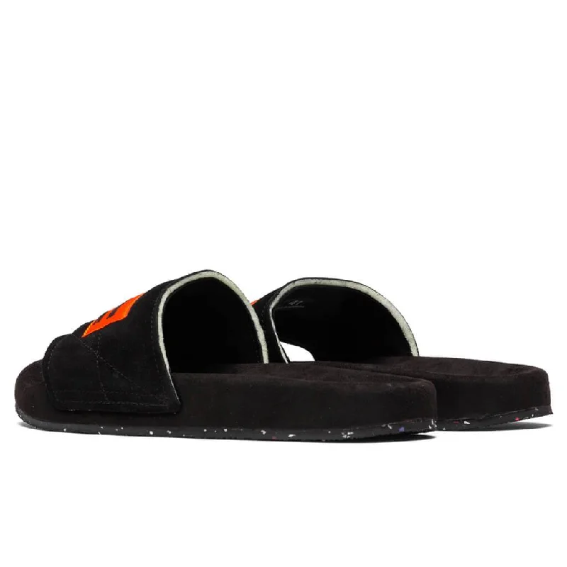 Sponge Slider - Black/Orange