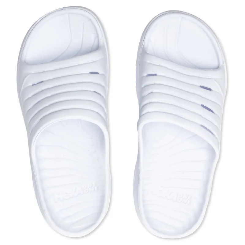 Ora Recovery Slide - White/White