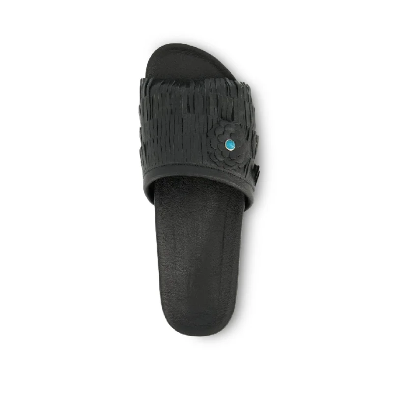 Manitobah - Women's Wasaga Fringed Slides (4061206)