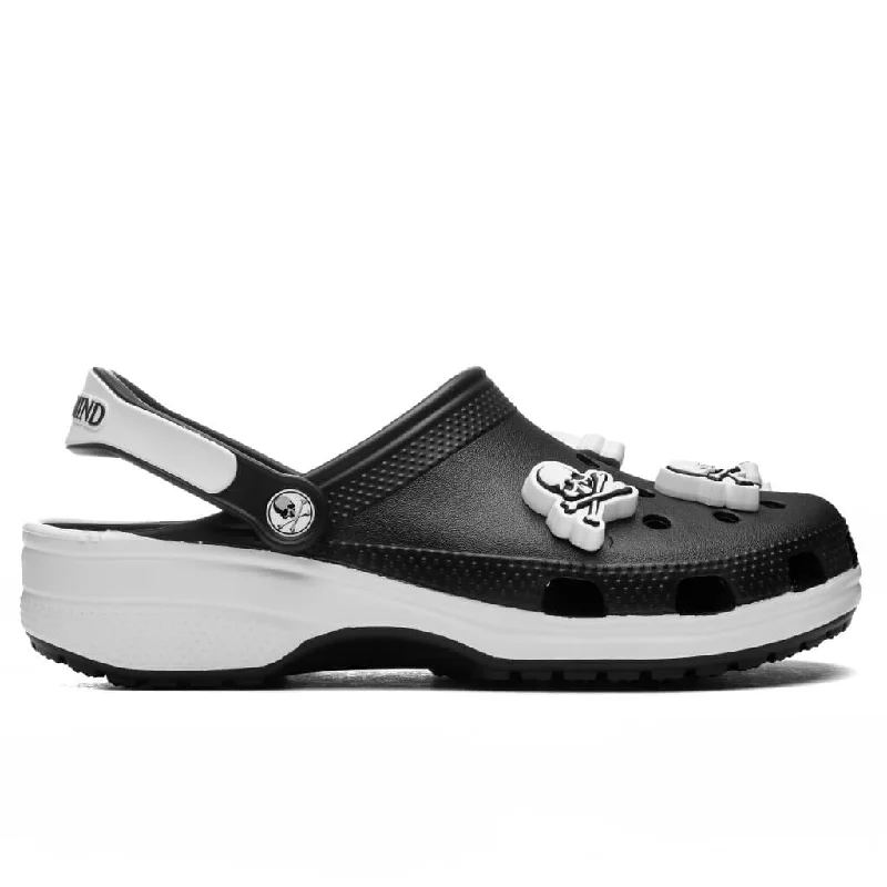 Mastermind Japan x Crocs Classic Clog - Black/White