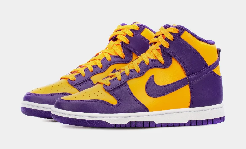 Dunk Hi Lakers Mens Lifestyle Shoes (Purple/Yellow)