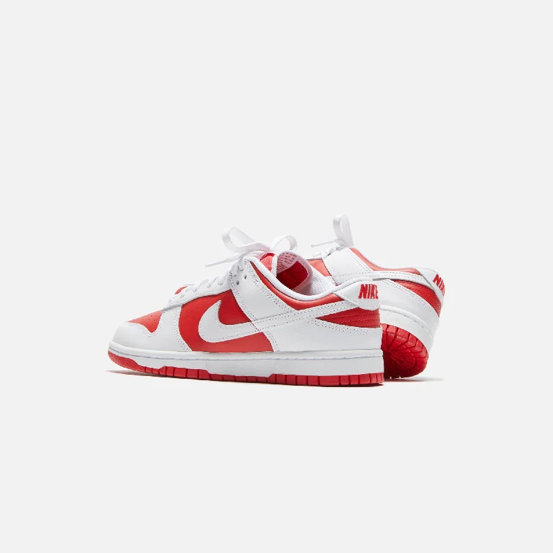 Nike Dunk Low Retro - University Red / White / Total Orange