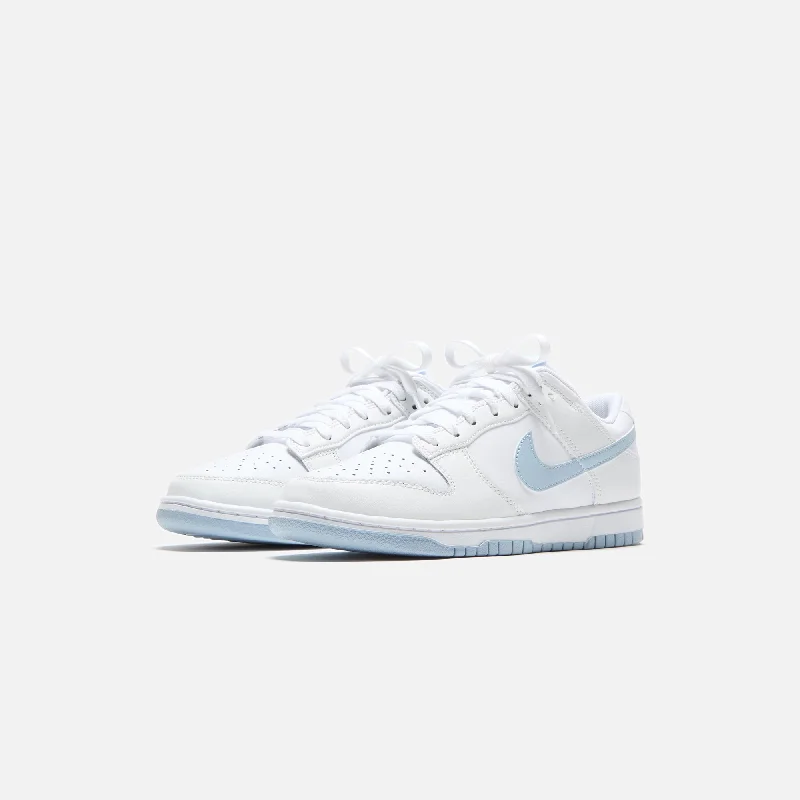 Nike Dunk Low Retro - White / Light Armory Blue / Summit White