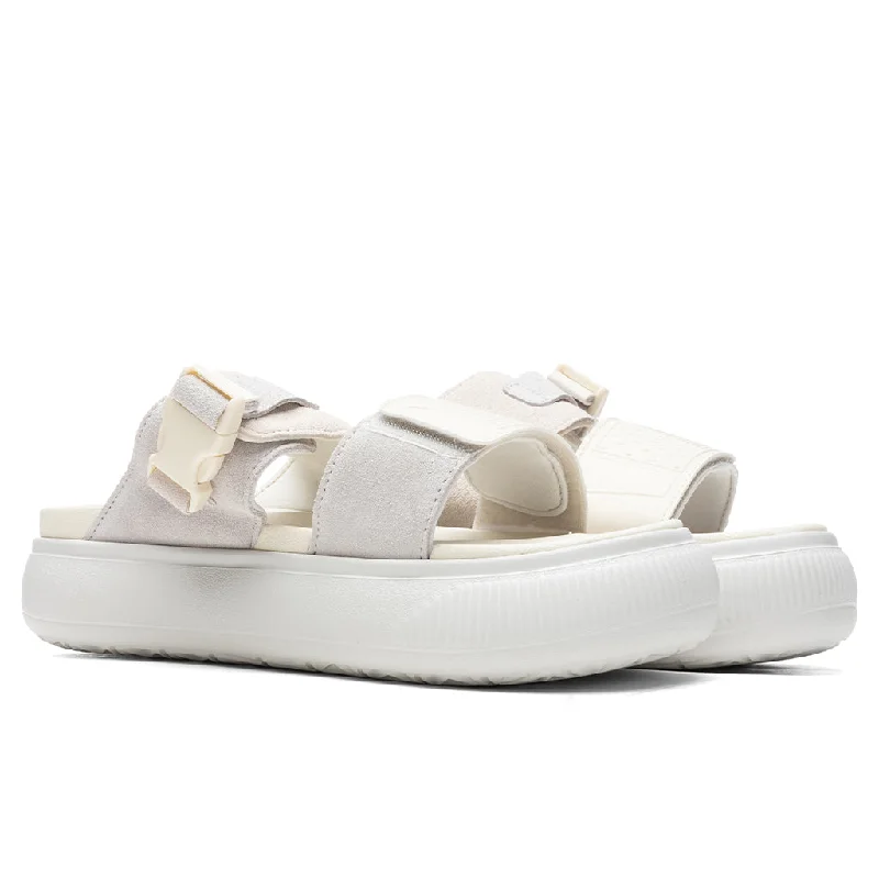 Women's Suede Mayu Sandal - Nimbus Cloud/Pristine