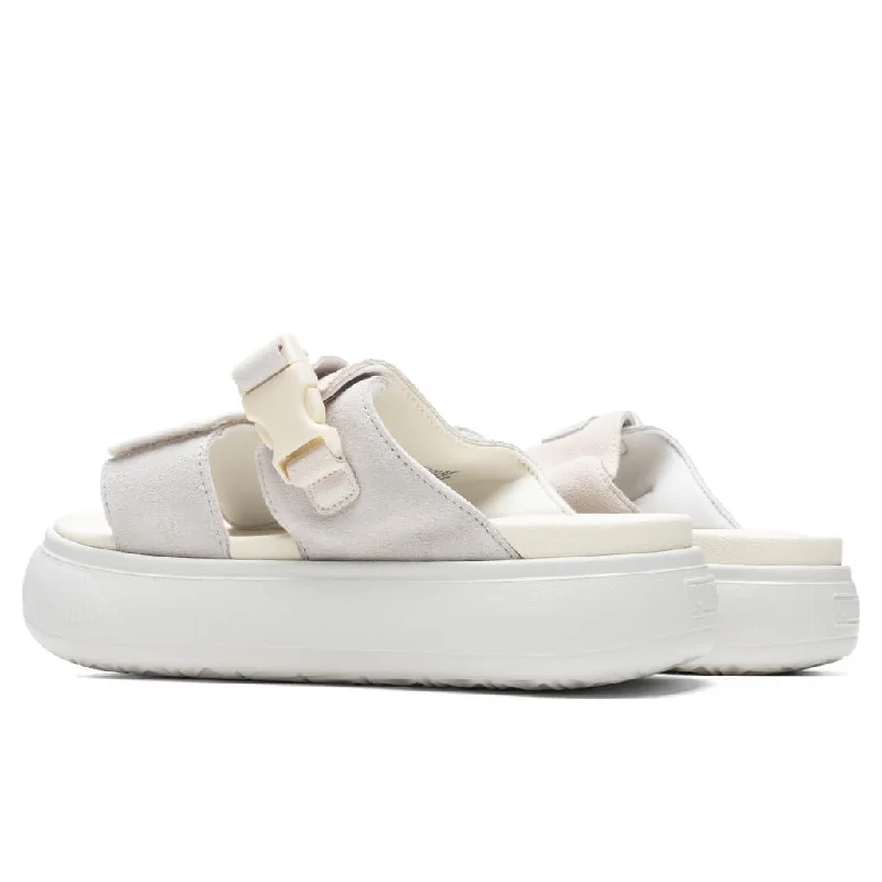 Women's Suede Mayu Sandal - Nimbus Cloud/Pristine