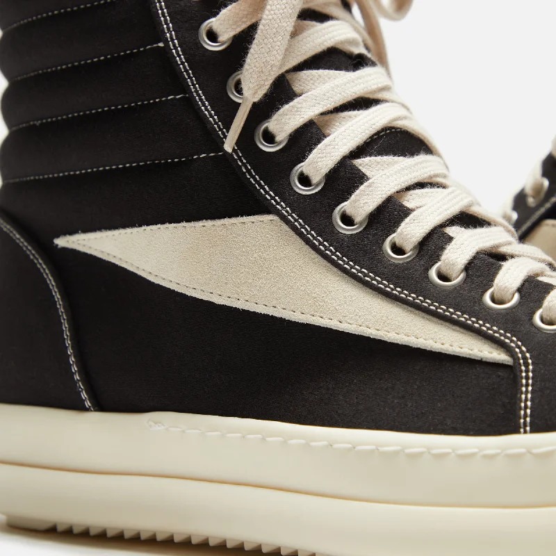 Rick Owens Vintage High Sneaker - Scarpe Black / Milk / Milk