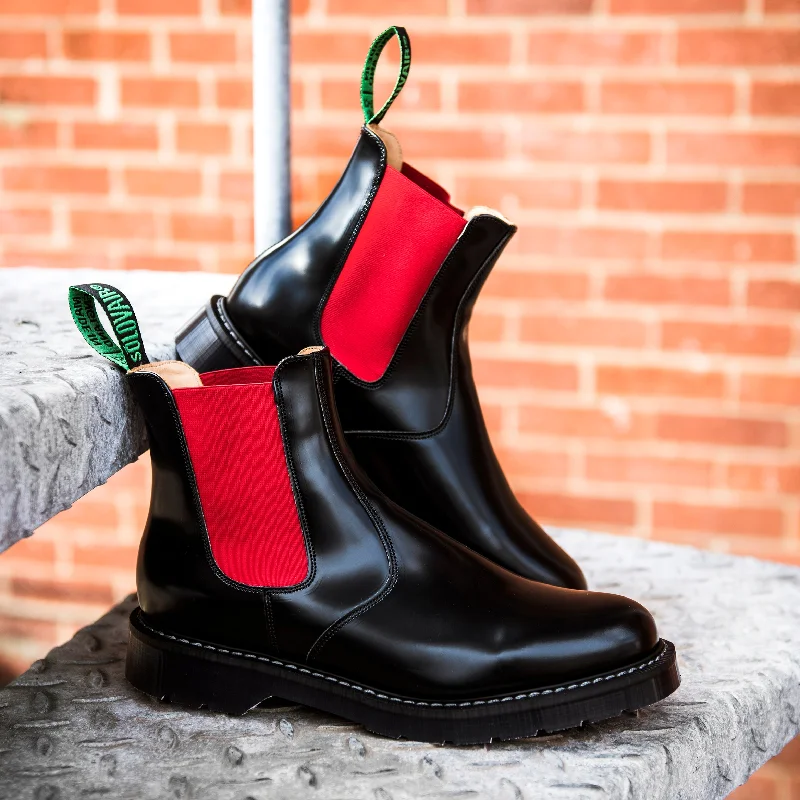 Red & Black Dealer Boot