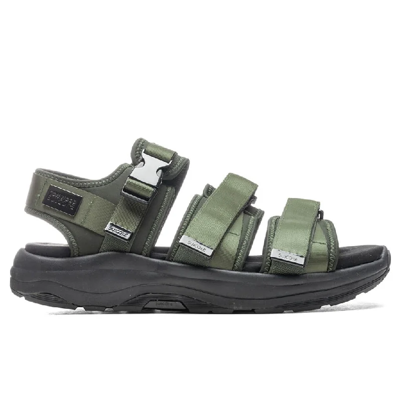 Suicoke x Tom Wood Vega Sandal - Olive Green