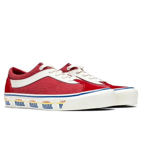 Vans x Rhude Bold Ni - Plate/Racing Red