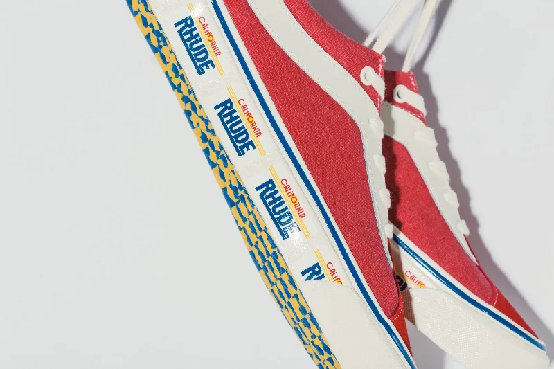 Vans x Rhude Bold Ni - Plate/Racing Red