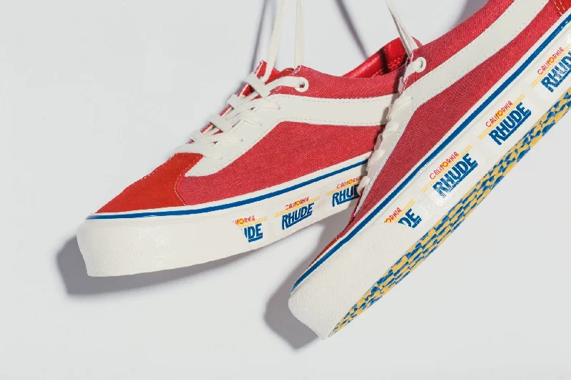 Vans x Rhude Bold Ni - Plate/Racing Red