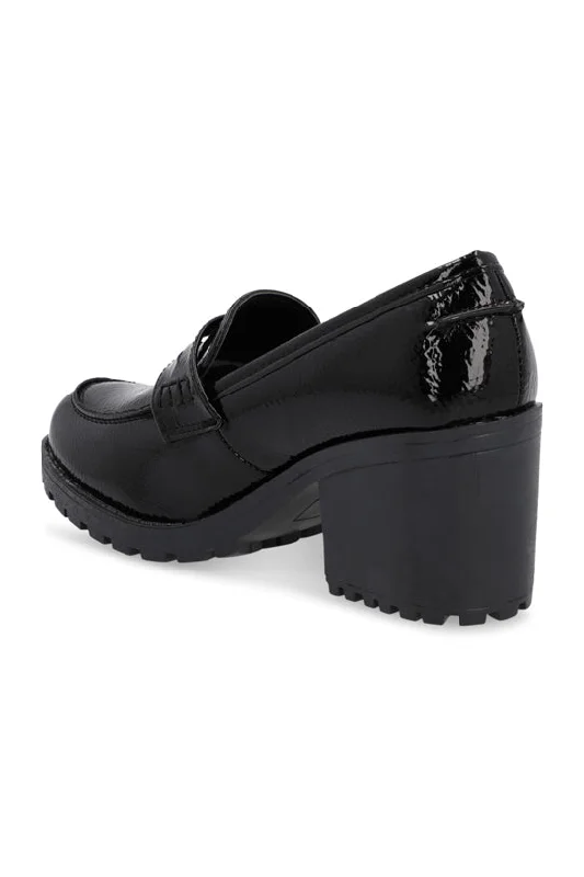 Zapato de tacón 7cm casual negro 35519